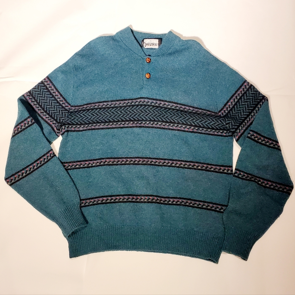 Vintage Jantzen men's large pullover sweater